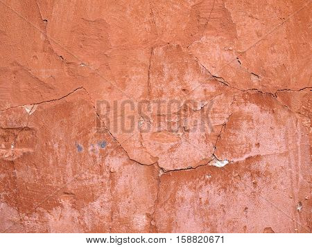 Background Old Cracked Walls Of The Building