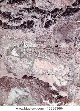 old Pink marble surface. Vintage texture background