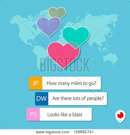 Periscope. Program to broadcast video over the Internet