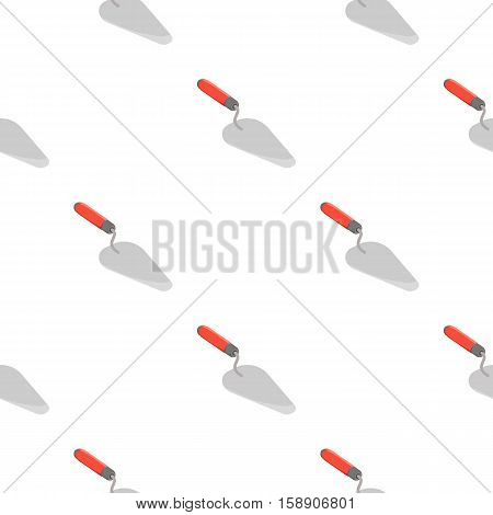 Trowel icon in cartoon style isolated on white background. Build and repair symbol vector illustration.