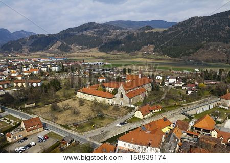 The Dominican monastery of Friesach in Carinthia.