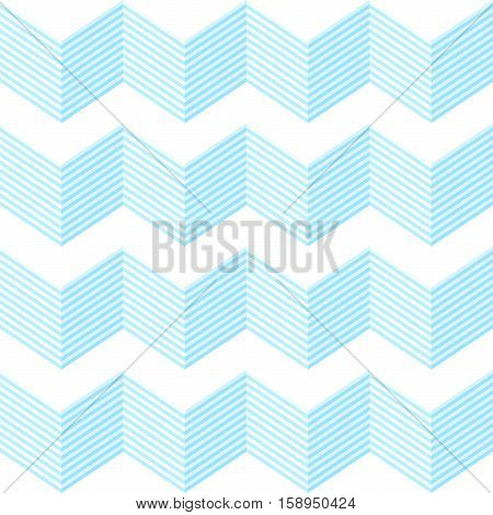 Seamless Pattern With Isometric Forms.