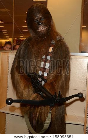 LOS ANGELES - NOV 28:  Chewbacca at the Book Signing for 