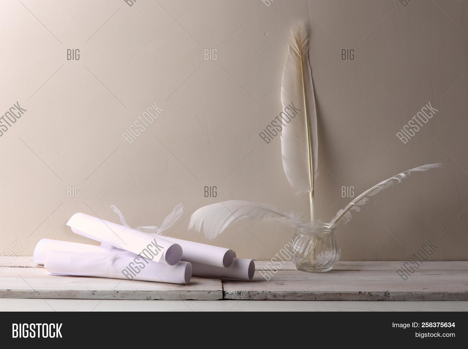 Paper Rollers White Image & Photo (Free Trial) | Bigstock