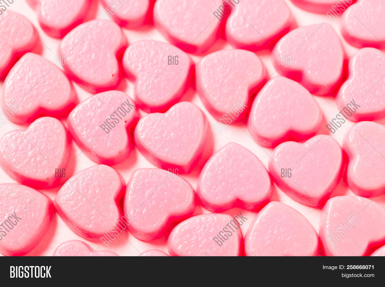 heart shape candy image