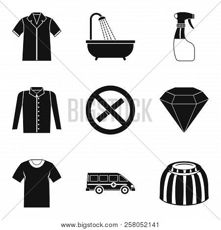 Womenfolk Icons Set. Simple Set Of 9 Womenfolk Icons For Web Isolated On White Background