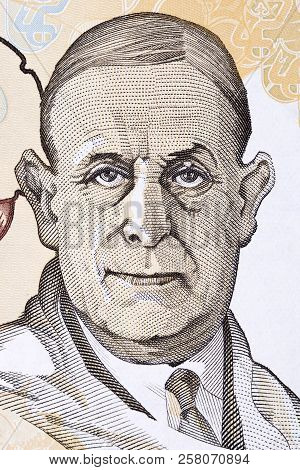 Antonio Egas Moniz, A Portrait From Portuguese Money