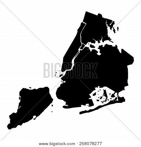 Detailed Accurate Map Of New York In High Resolution