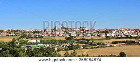 View Of The Town Of Mogadouro, Tras-os-montes, Portugal