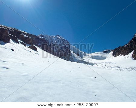 Beautiful Glacier Hike And Clim To Weisskugel Mountain