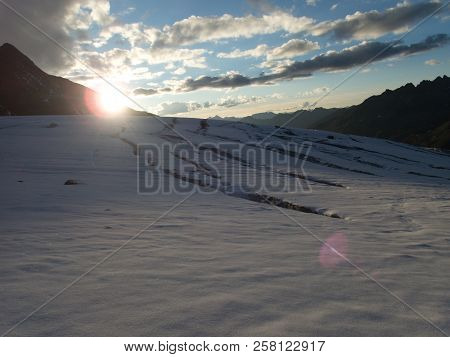 Beautiful Glacier Hike And Clim To Weisskugel Mountain