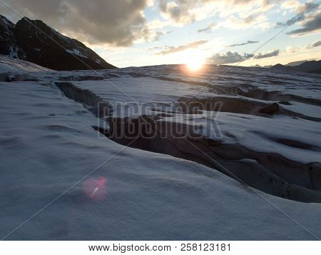 Beautiful Glacier Hike And Clim To Weisskugel Mountain