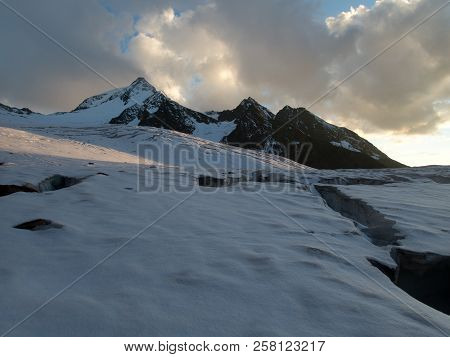 Beautiful Glacier Hike And Clim To Weisskugel Mountain