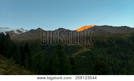 Landscape Of Vallalungain Italian Alps
