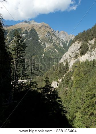 Fort Nauders In Austria Wit A Landscape Trail