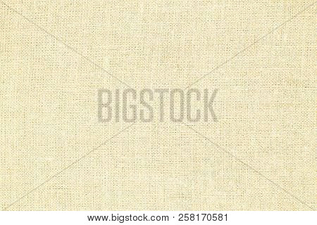 Natural Linen Material Textile Canvas Texture Background