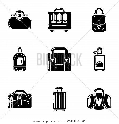 Haversack Icons Set. Simple Set Of 9 Haversack Vector Icons For Web Isolated On White Background
