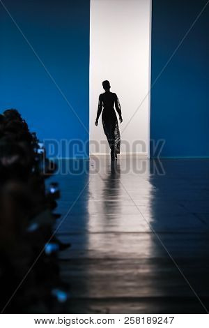 Model On Catwalk