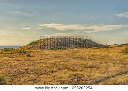 Dagshog Is The Largest Bronze Age Grave Mound In The Swedish County Of Skane.