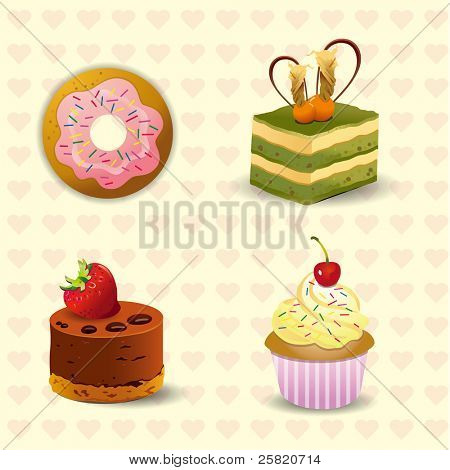 icona ciambella & torta