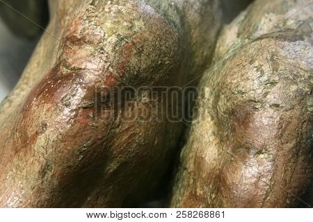 Restoration: Close Up. Conservation Of Paintings. Conservation Of Sculptures
