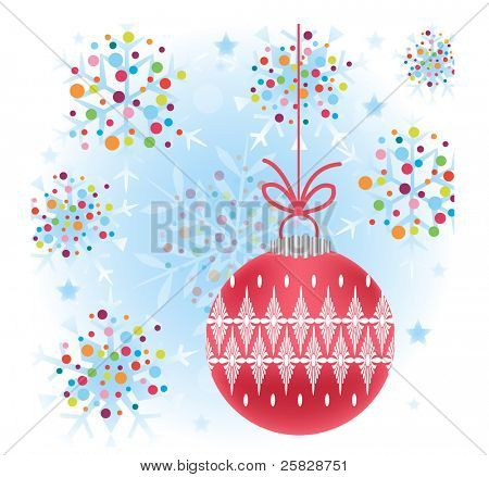 bauble และเกล็ดหิมะ esp10