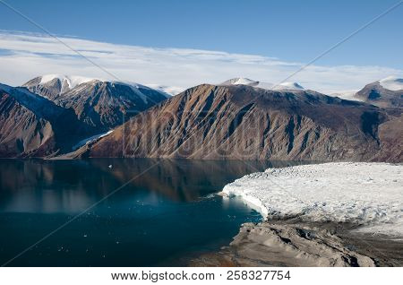 Advancing Glacier - Scoresby Sound - Greenland