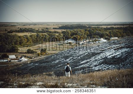 Mountains Of Chalk, Russia Volgograd Oblast Beautiful Sceneries