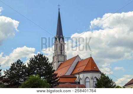 Vienna, Austria - June 19, 2018: Catholic Parish Church Maria Hietzing