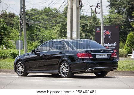 Luxury Car White Mercedes Benz E250