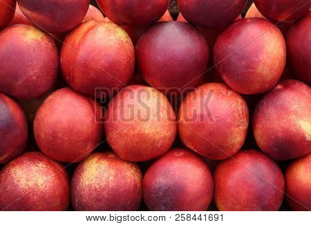 nectarines on the market
