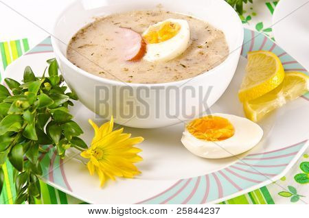 Zurek er en anstændig polske påske suppe