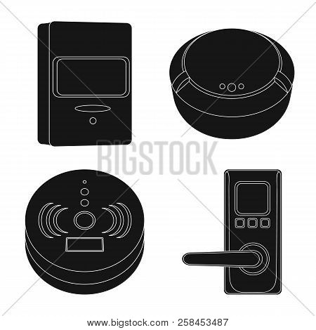 Vector Illustration Of Cctv And Camera Icon. Set Of Cctv And System Vector Icon For Stock.