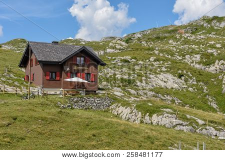 Chalet At Melchsee-frutt On Switzerland