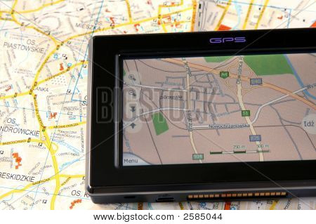 Gps และแผนที่