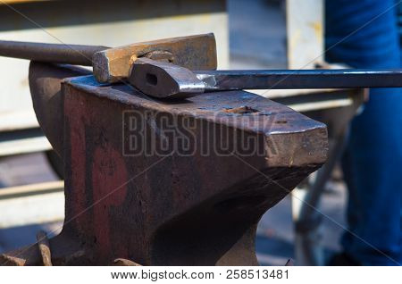 Blacksmith Tools And Fixtures For Hand Forged Metal