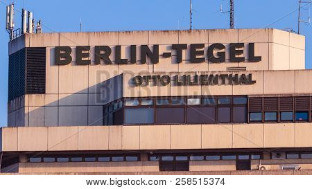 Berlin, Germany - July 7, 2018: Berlin, Germany - July 7, 2018: Airport Berlin Tegel. Berlin Tegel 