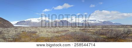 The Tongue Of The Vatnajökull Glacier. Iceland.