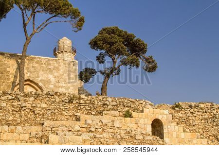 Tomb Of Prophet Samuel, Nabi Samwil Mosque In Israel