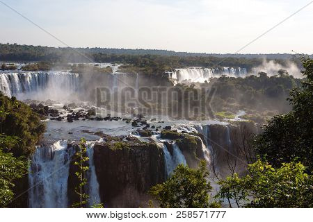 Landscape From Iguazu Falls National Park, Argentina. World Heritage Site. South America Adventure T