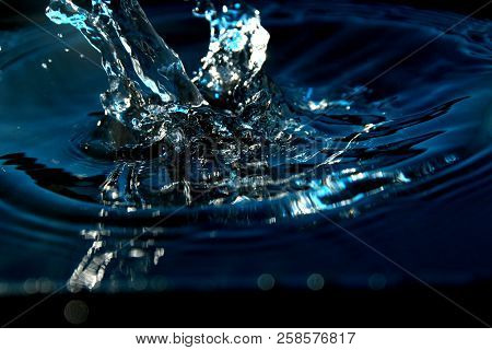 Water Background / Water Is A Clear, Odorless, Tasteless Liquid That Is Essential For Most Animal An