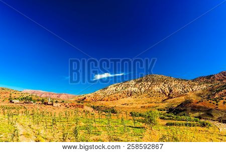Landscape By Telouet And Asif Ounila Valley In Morocco