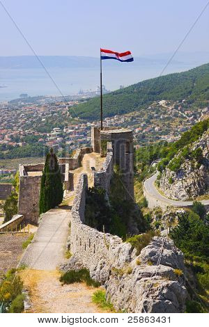 Gamle Fort i Split, Kroatien