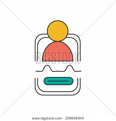 Personal Assistant Icon. Cartoon Personal Assistant Vector Icon For Web Design Isolated On White Bac