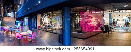 Johannesburg, South Africa - 11 September - 2018: Interior Of Art Gallery And Decor Venue.