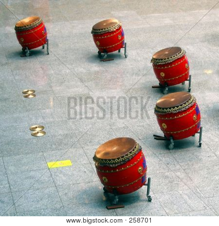 Chinese Drum Set