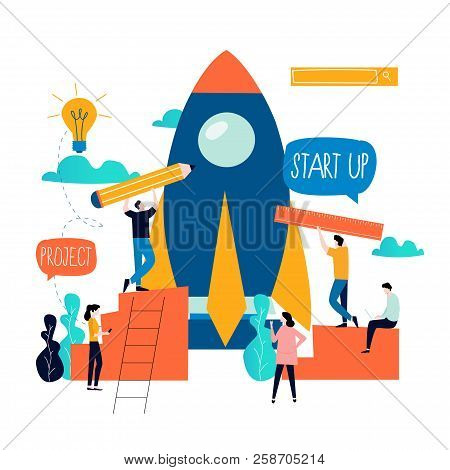 Business Project Start Up Process, Start Up Idea Launching, Project Management, Start Up Launch Team
