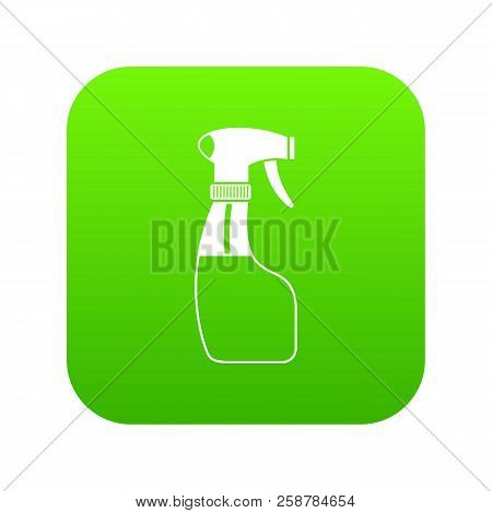 Spray Icon Digital Green For Any Design Isolated On White Vector Illustration
