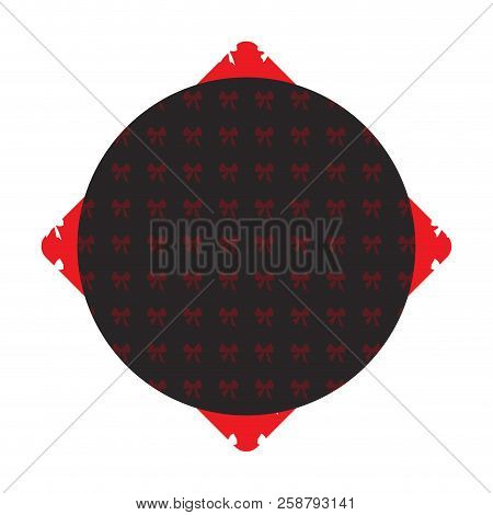 Isolated Empty Texture Sale Label. Vector Illustration Design
