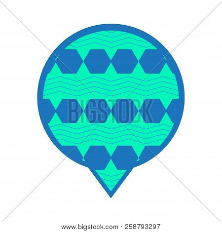 Isolated Empty Texture Sale Label. Vector Illustration Design